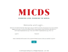 Tablet Screenshot of helpdesk.micds.org